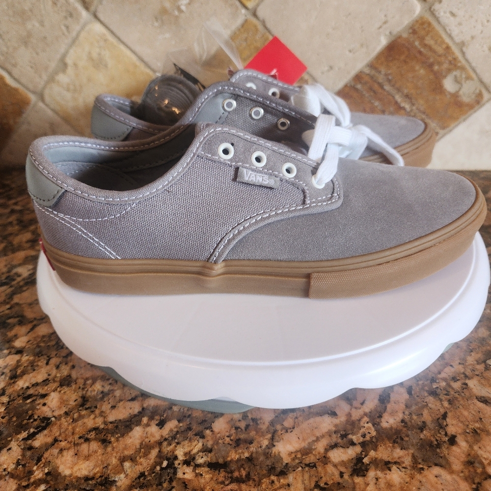 Vans Gray Canvas Sneakers